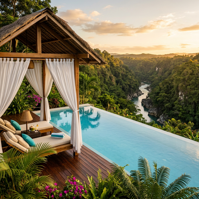 Garden Villa with infinity pool